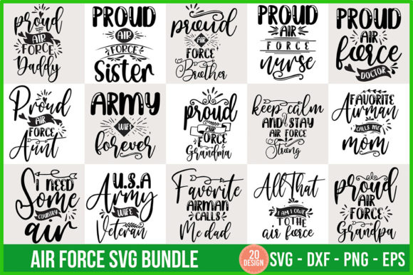 Air Force Svg Bundle