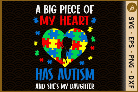 Autism Awareness - Dad Mom Has Daughter