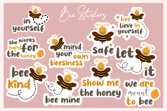 Bee Stickers