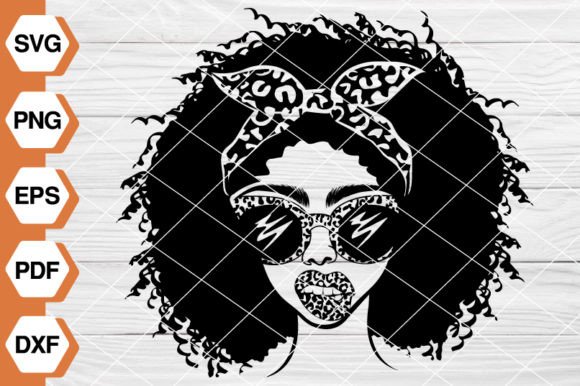 Black Woman SVG EP-58