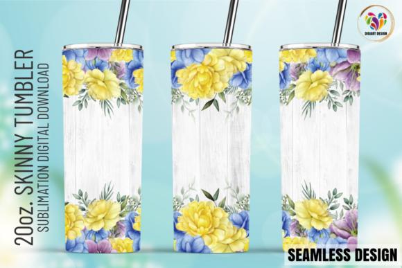 Floral Woodgrain Tumbler Wrap Review