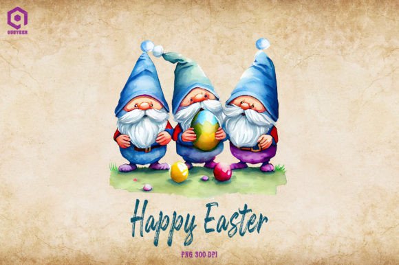 Happy Easter Gnome Sublimation