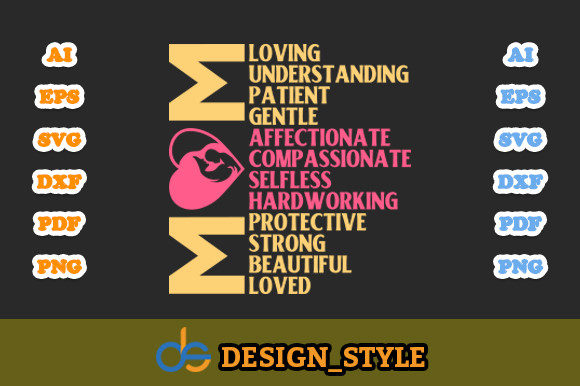 Mom Svg