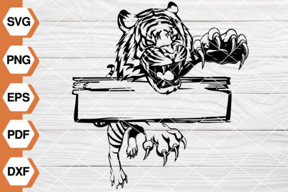 Tiger Scratch SVG