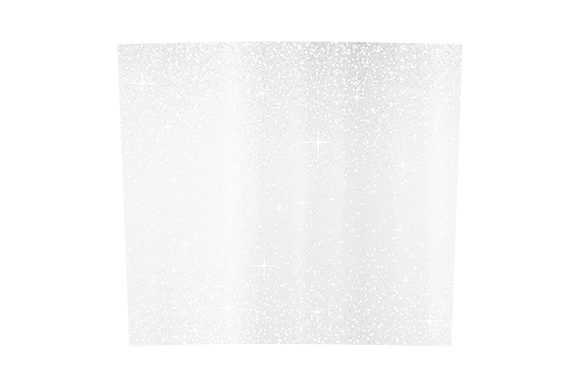 White Glitter Burst Tumbler Wrap 20oz